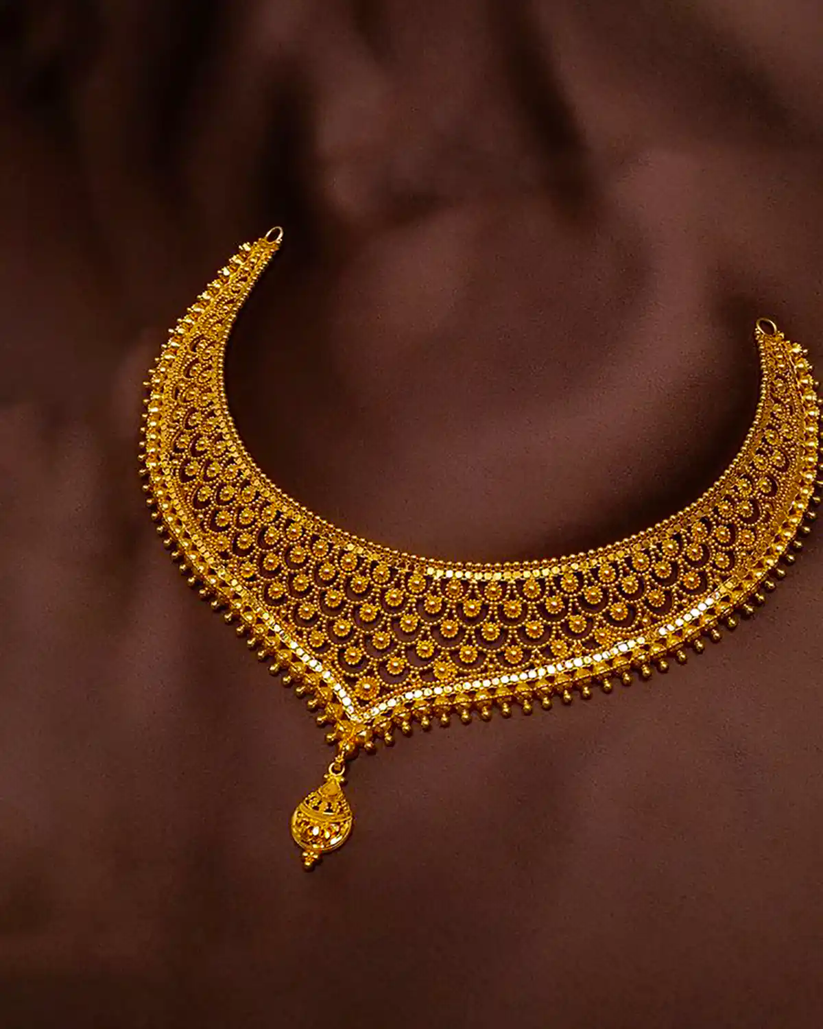 سینه ریز طلا شیک