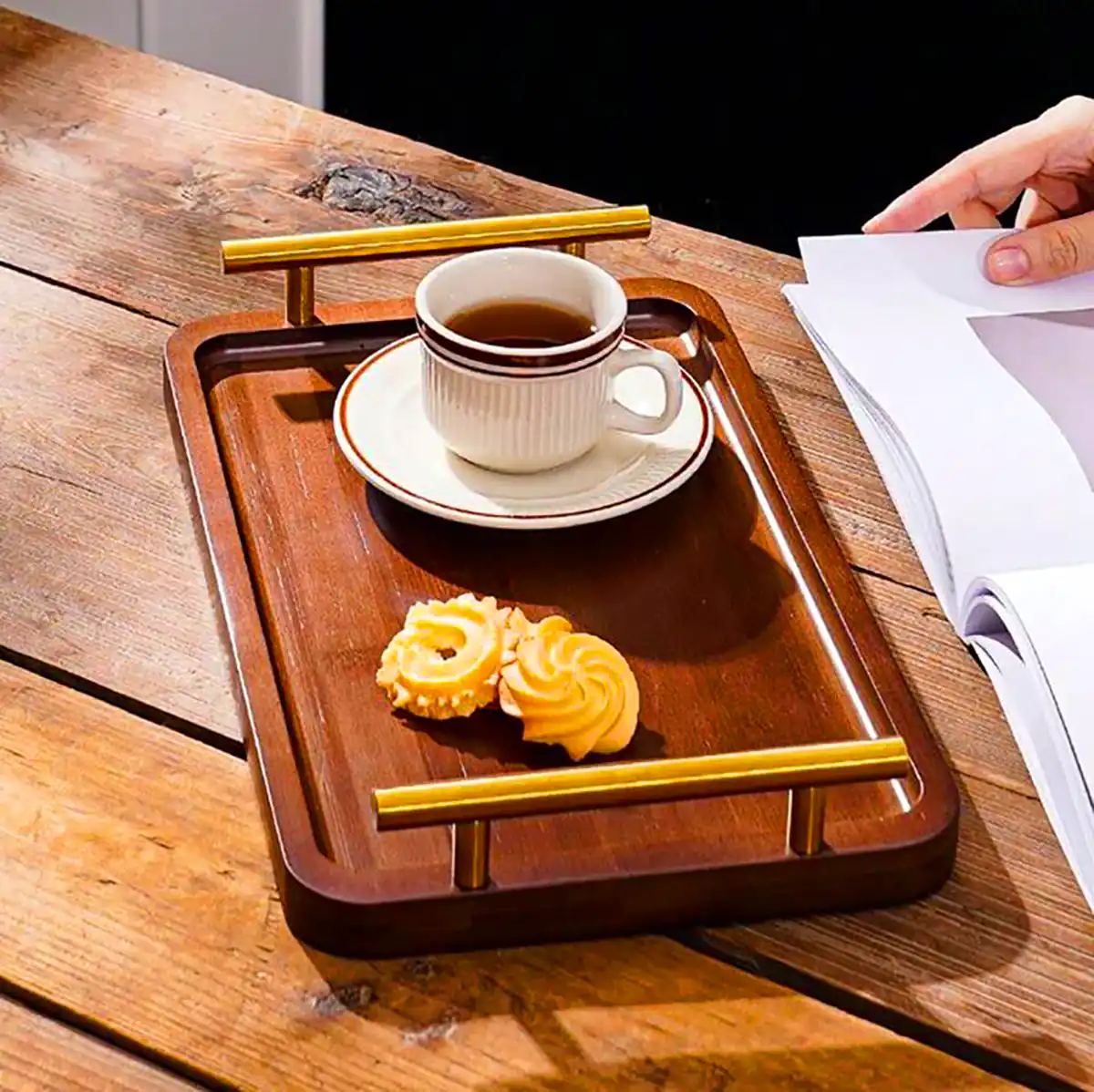 سینی چوبی ترند و مدرن