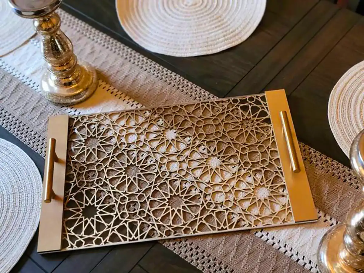 سینی چوبی ترند و مدرن