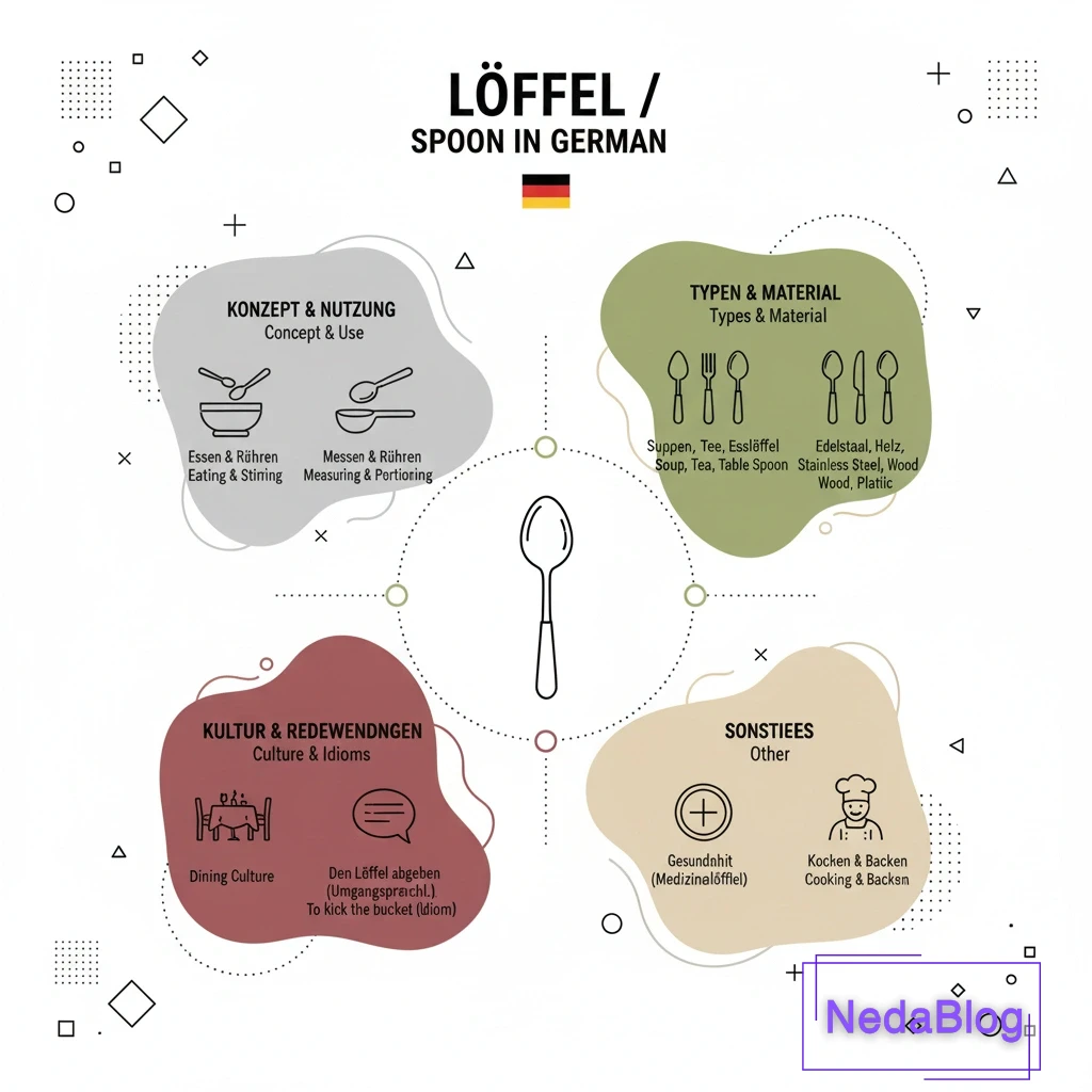 قاشق به آلمانی