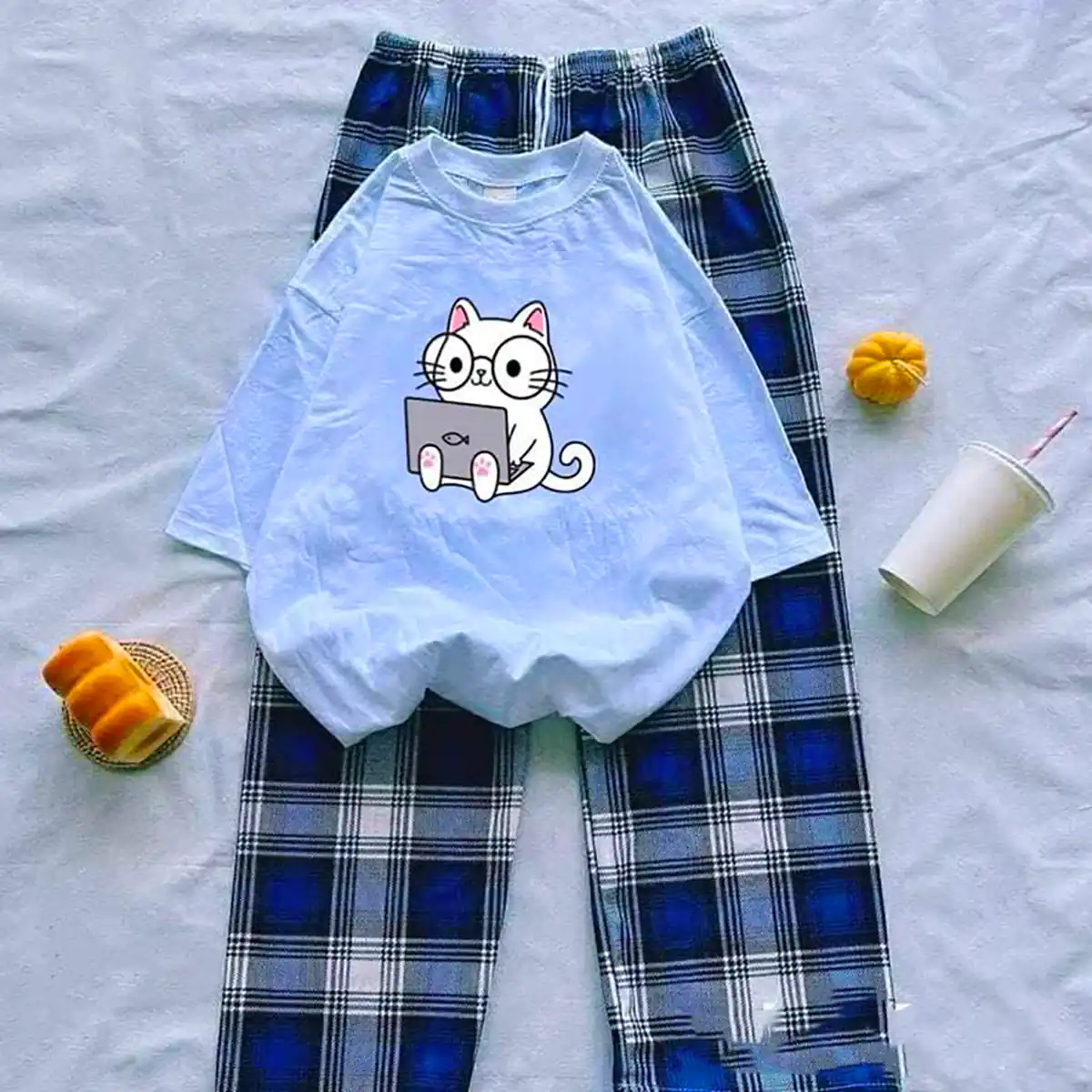 تیشرت شلوار زنانه تریکو