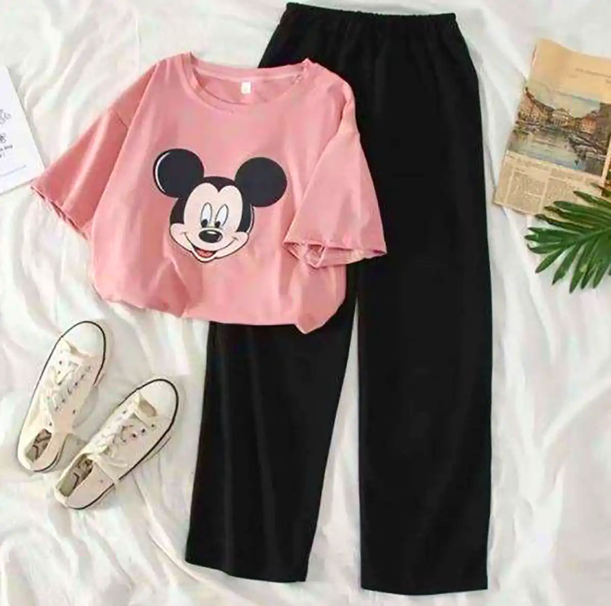 تیشرت شلوار زنانه تریکو