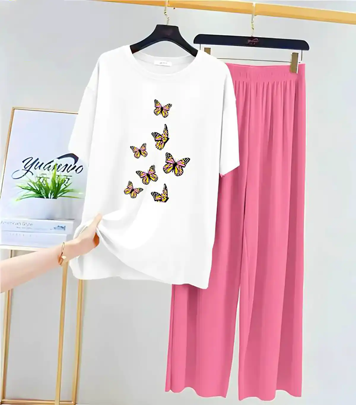 تیشرت شلوار زنانه تریکو