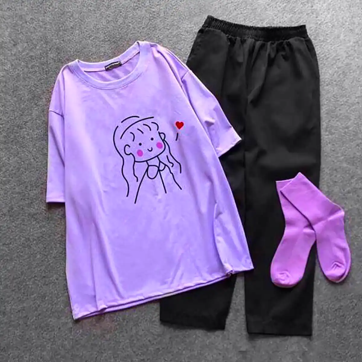 تیشرت شلوار زنانه تریکو