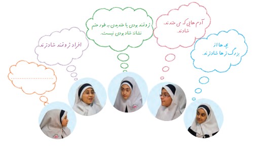 جواب گفت‌وگو کنید صفحه 133 تفکر و سبک زندگی هشتم