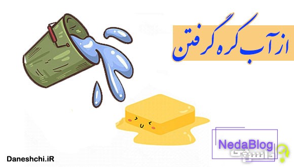 از آب کره گرفتن