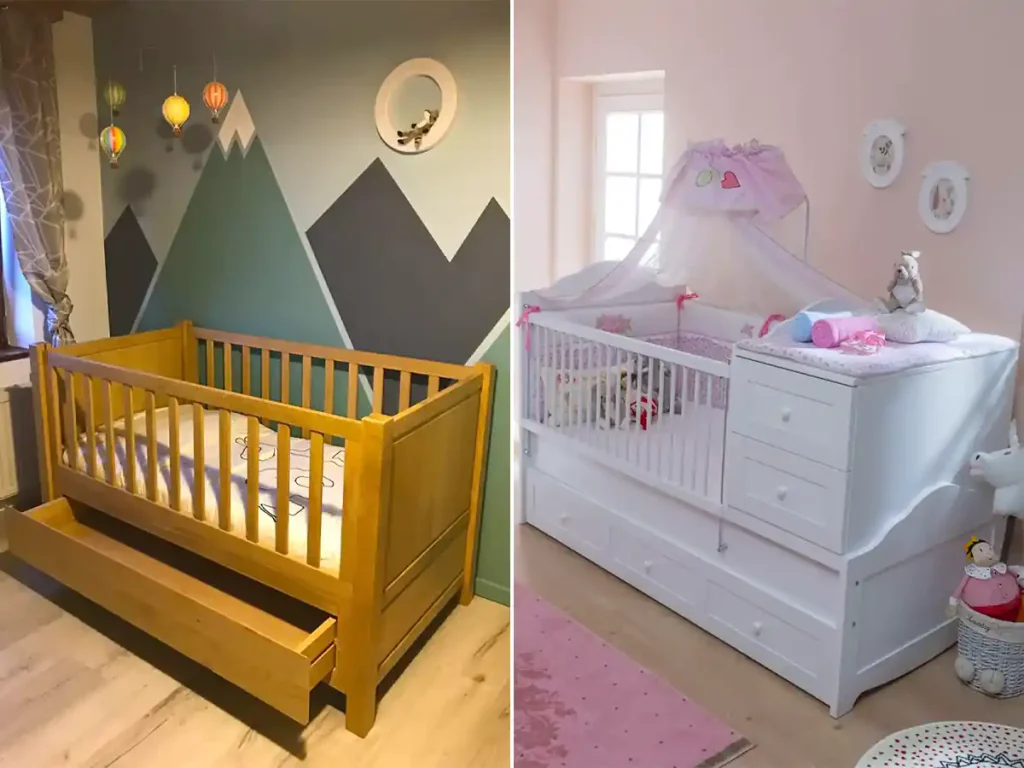 تخت خواب لوکس نوزادی