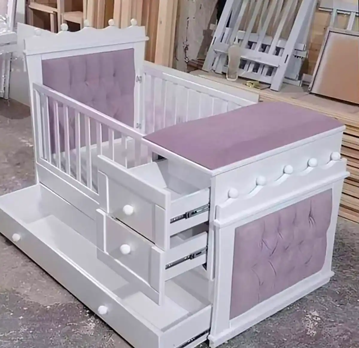 تخت خواب لوکس نوزادی