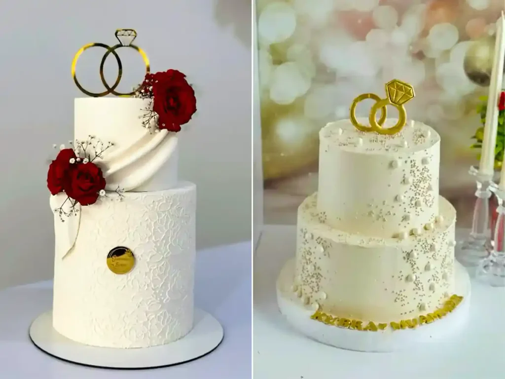 تزئین کیک عقد جذاب؛ ۱۵ مدل کیک شیک و زیبا برای جشن عقد
