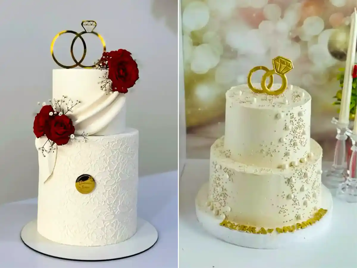 تزئین کیک عقد جذاب؛ ۱۵ مدل کیک شیک و زیبا برای جشن عقد