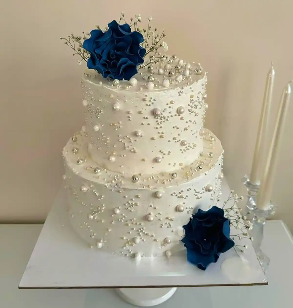 تزئین کیک عقد جذاب