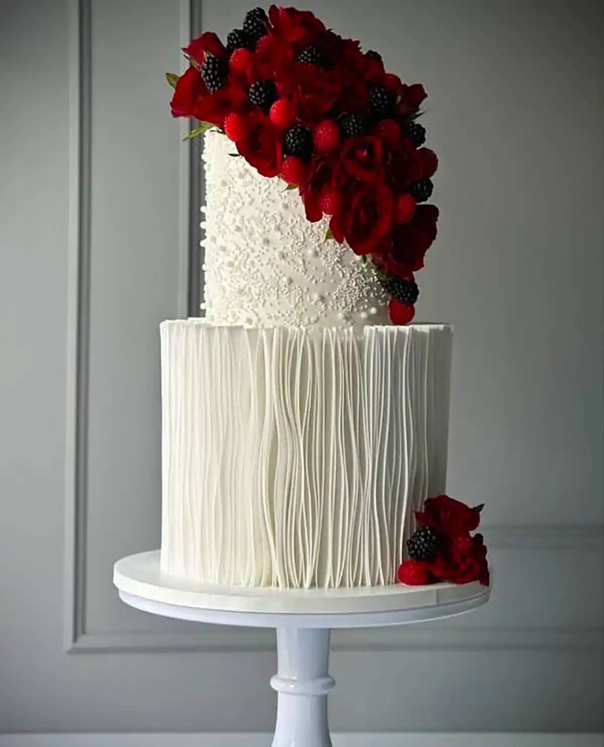 تزئین کیک عقد جذاب