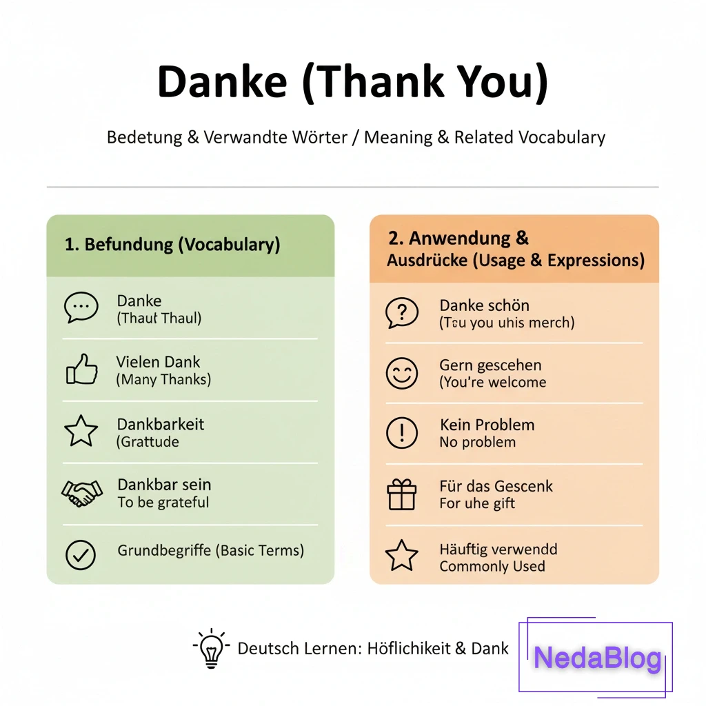 تشکر به آلمانی 