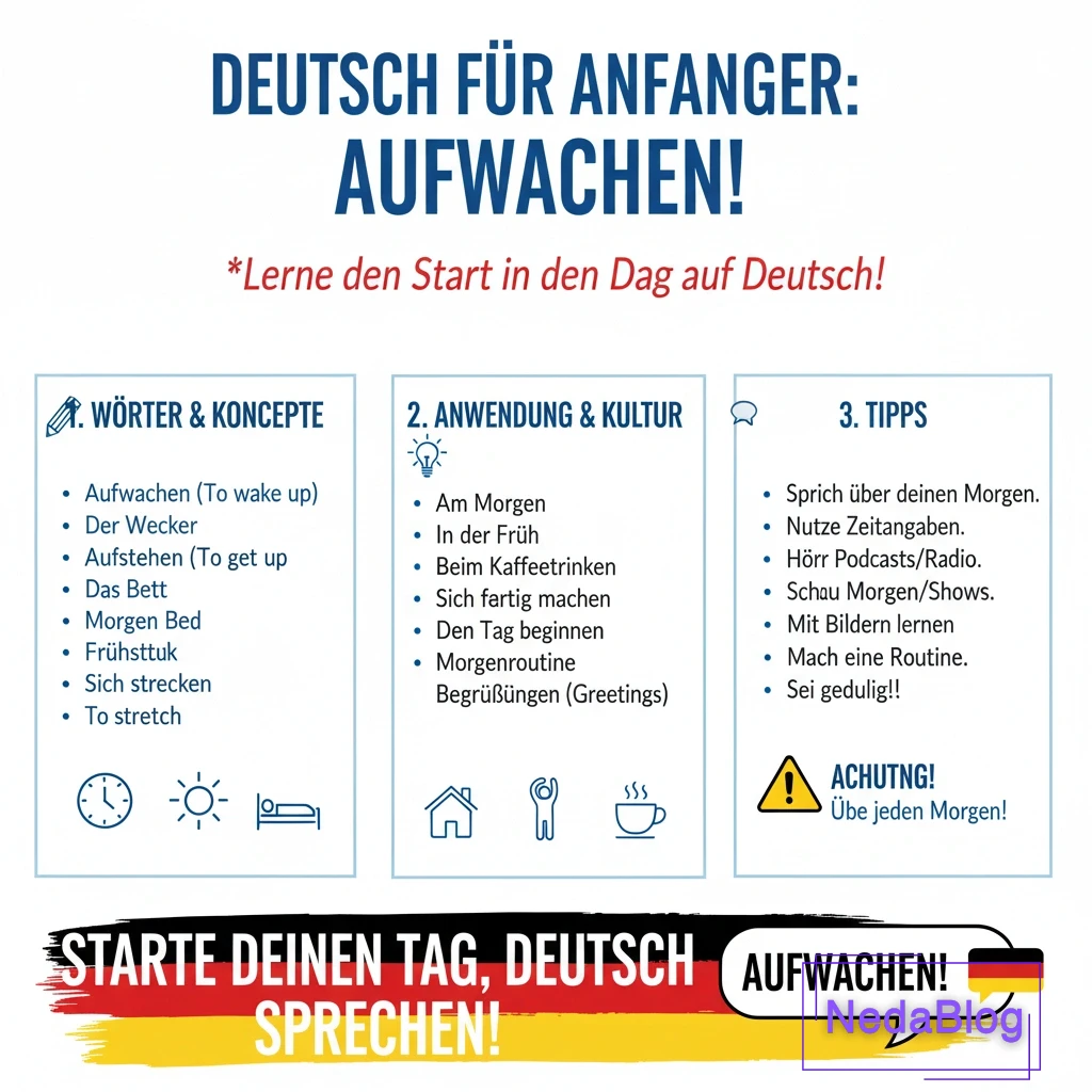 بیدار شدن به آلمانی