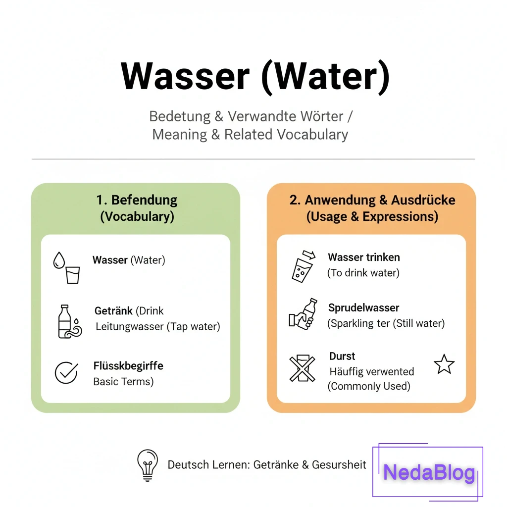 آب به آلمانی