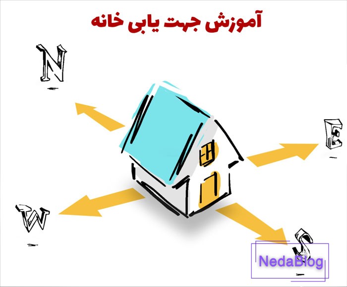 آموزش جهت یابی خانه