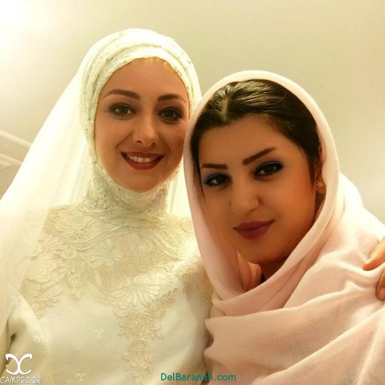 ویدا جوان در پشت صحنه سریال ماه و پلنگ