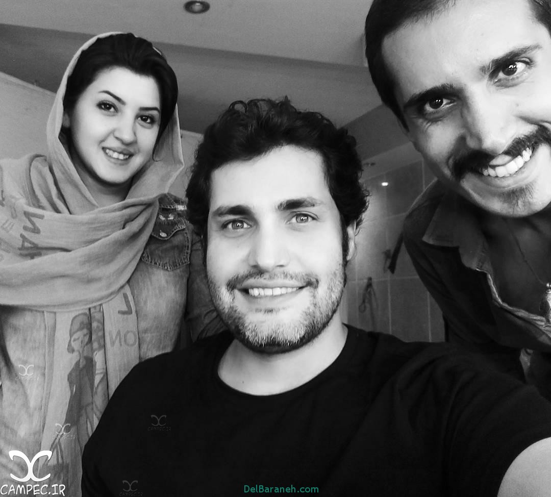 امیرمحمد زند در پشت صحنه سریال ماه و پلنگ