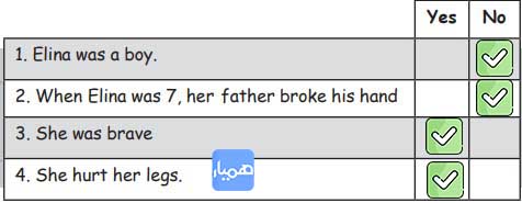 جواب صفحه 95 کتاب کار زبان نهم