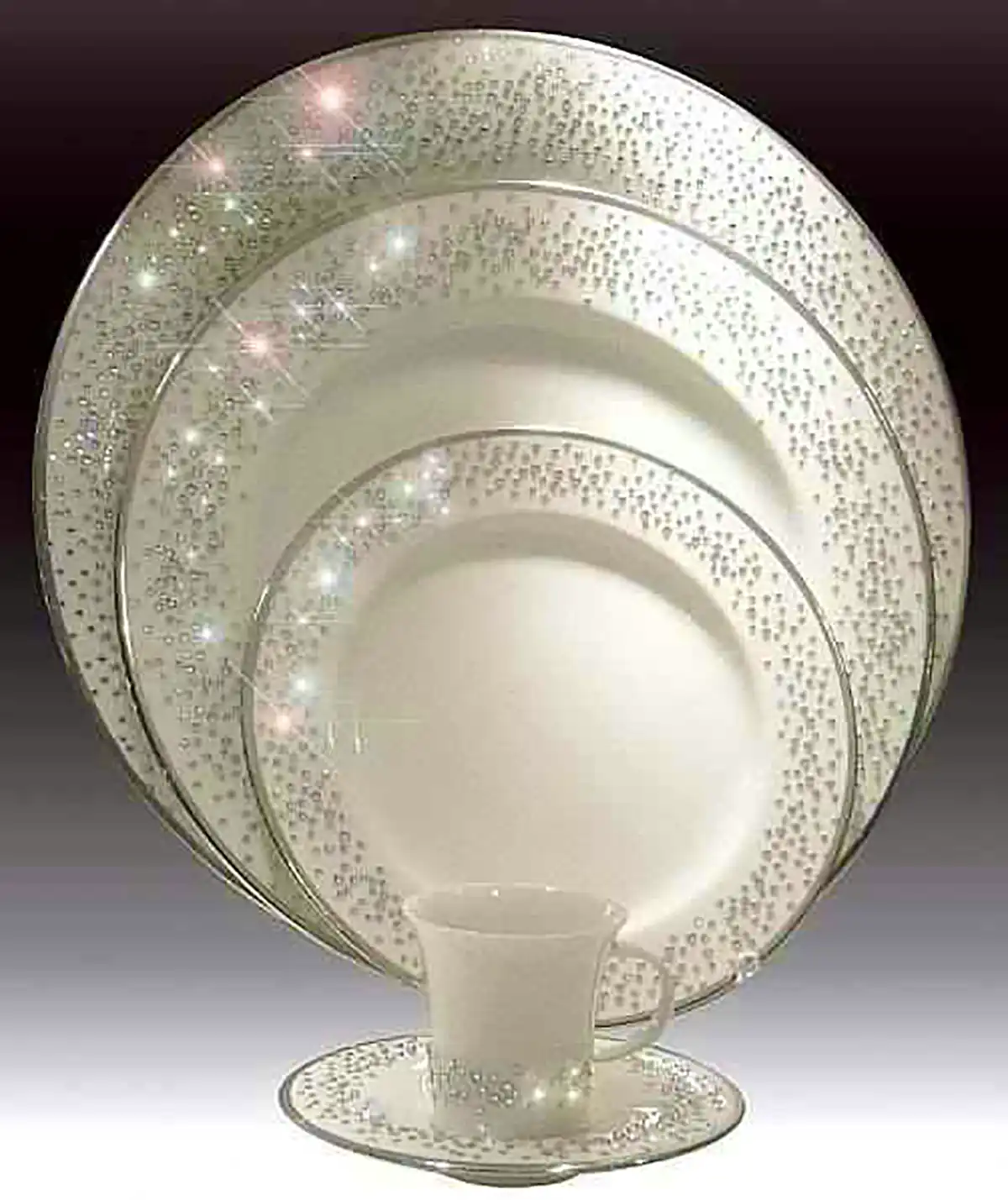 ظروف پذیرایی چینی لوکس