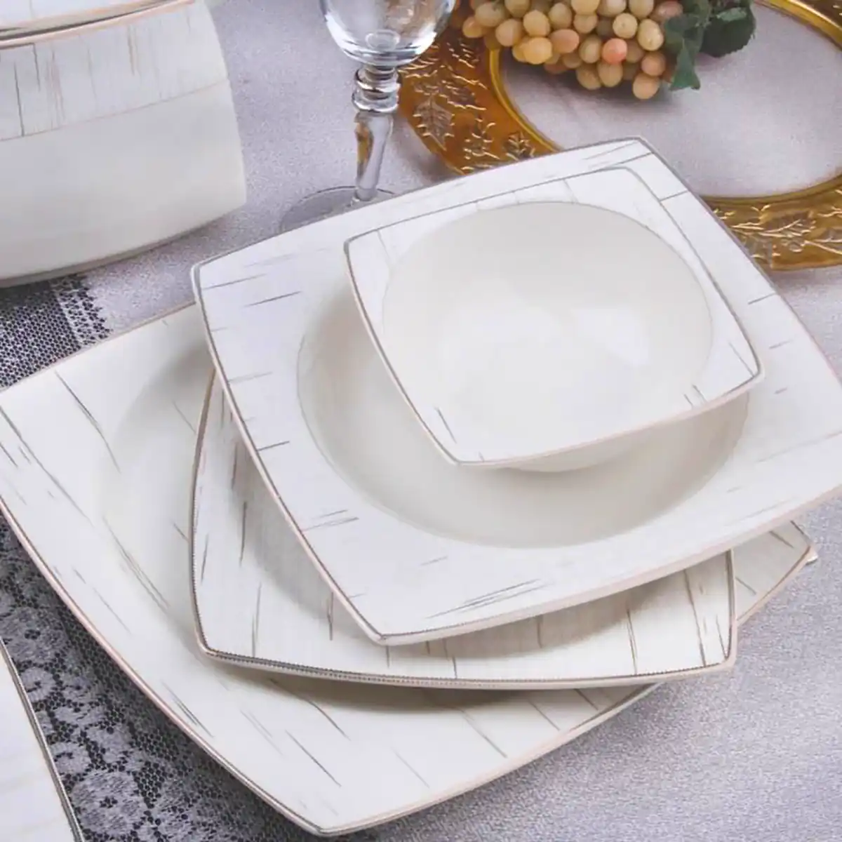 ظروف پذیرایی چینی لوکس