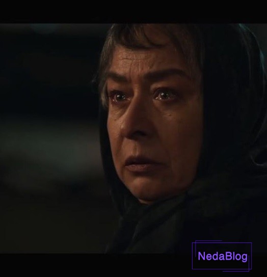 آزیتا حاجیان در صحنه فیلم برداری