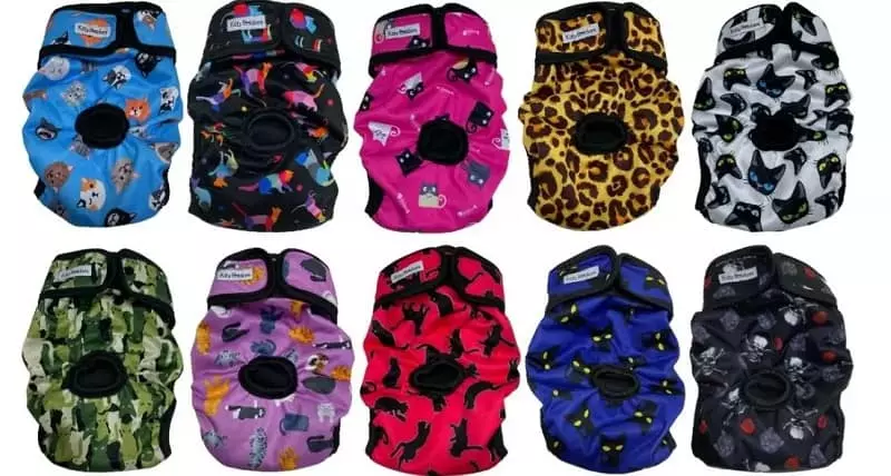 سایز بندی پوشک گربه