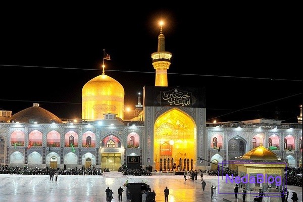 صحن حرم امام رضا (ع)