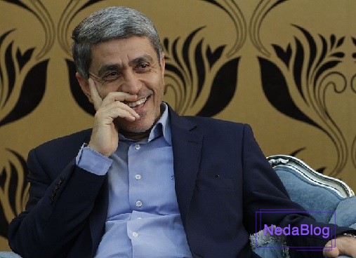 علی طیب نیا در حال خندیدن