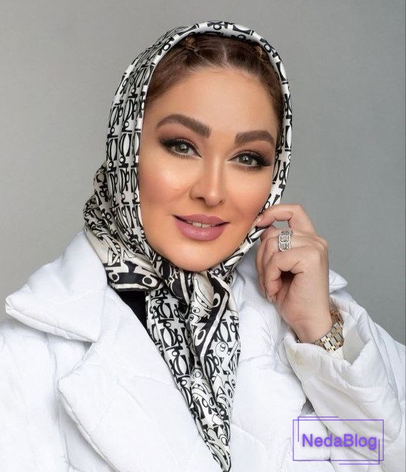 عکس الهام حمیدی در زمستان