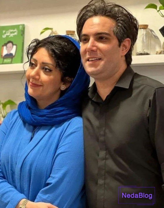 عکس زیبای امیرعلی نبویان در کنار همسرش