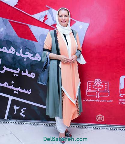 ایفای نقش فریبا کوثری در سریال بوی باران