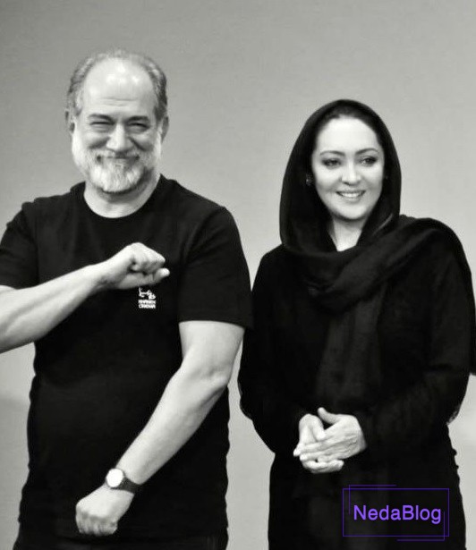 نیکی کریمی در کنار آتیلا پسیانی