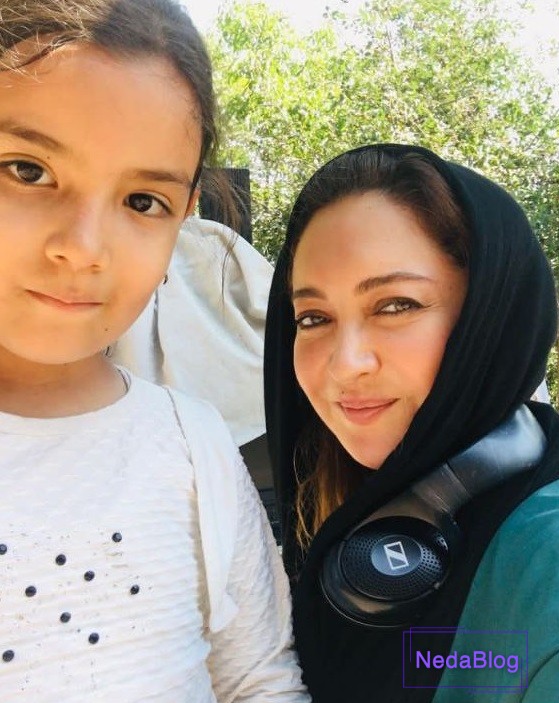 نیکی کریمی در کنار کودکان کار