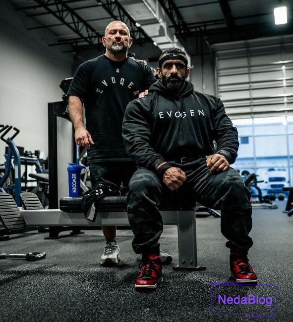 هادی چوپان با هانی رامبد مربی خود