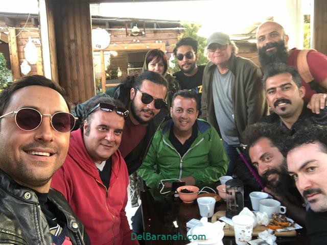 هومن برق نورد و امیر حسین رستمی پشت صحنه آچمز هومن برق نورد و امیر حسین رستمی پشت صحنه آچمز