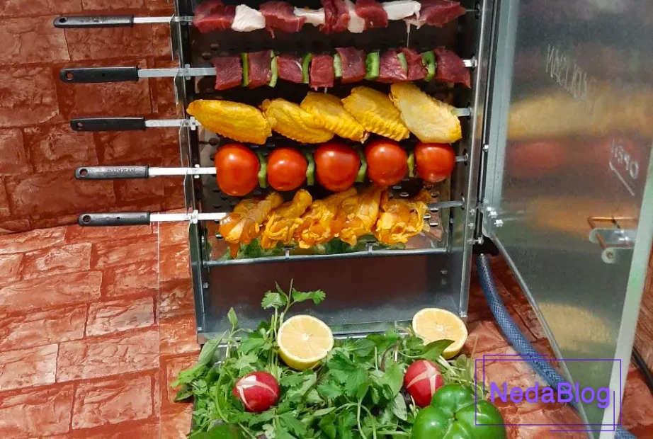 باربیکیو و کباب پز گازی