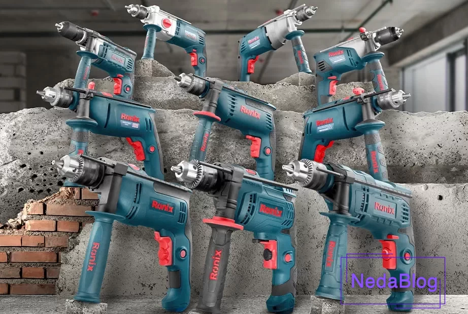 تصویر دریلهای برقی رونیکس