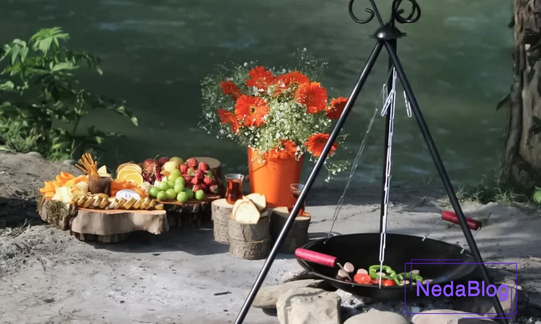 ساج و استند سفری
