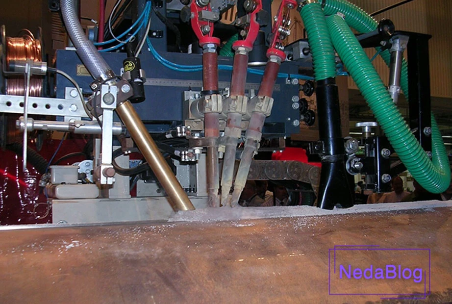 کاربرد جوشکاری زیرپودری