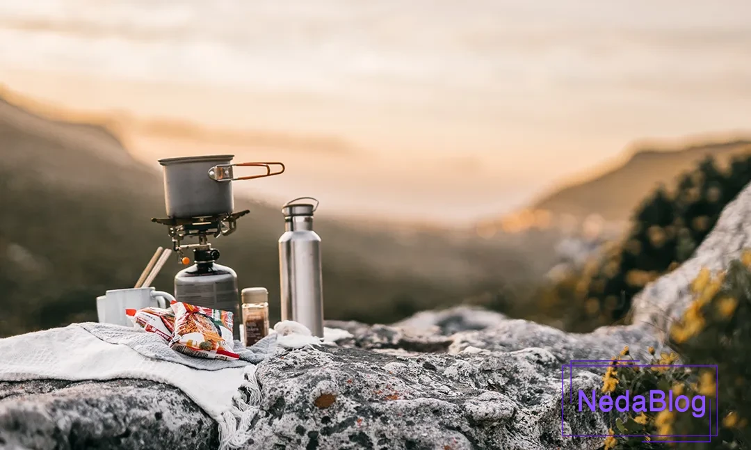 ظروف آشپزی در طبیعت