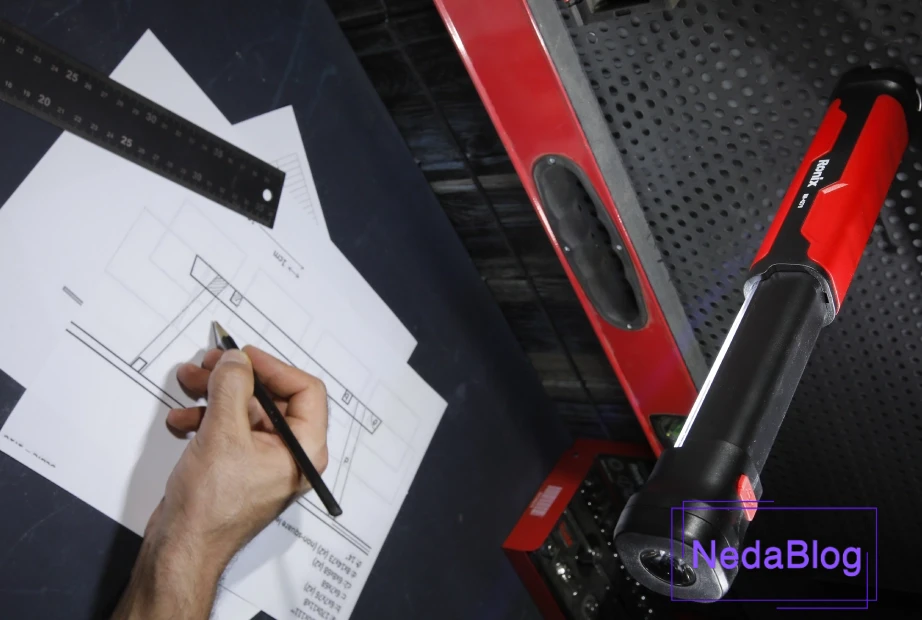 چراغ قوه شارژی رونیکس مدل RH-4279