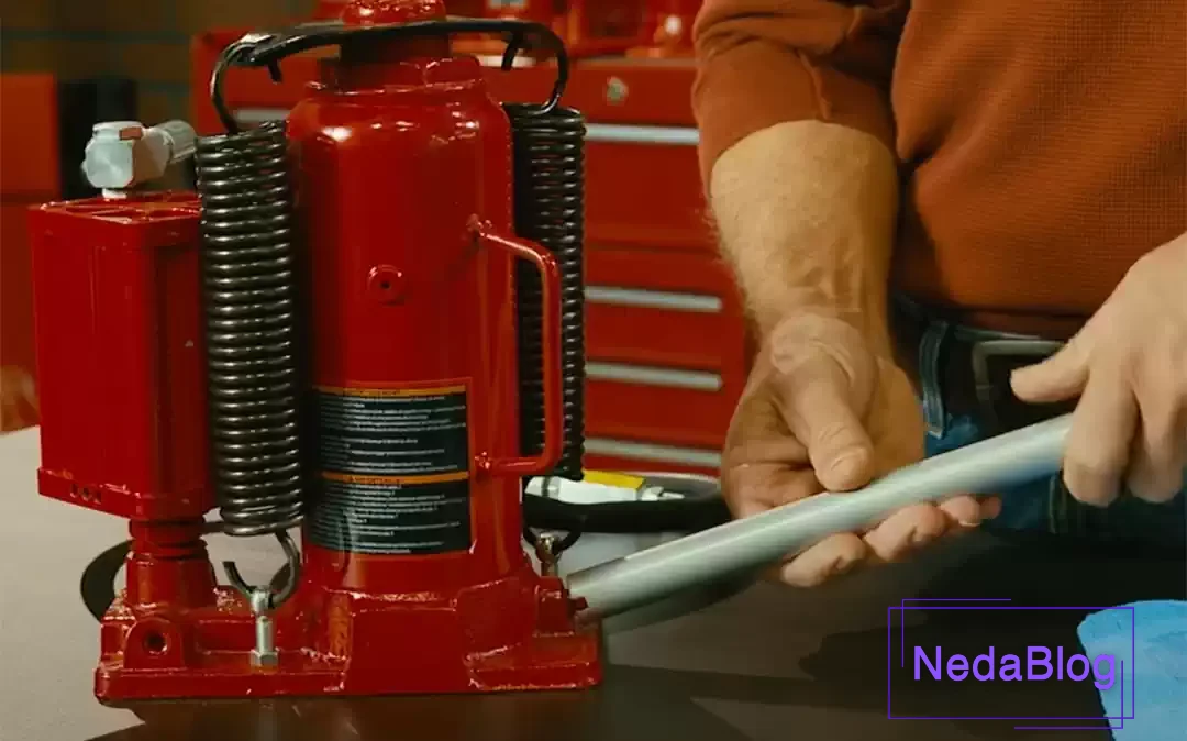 جک را زیر فشار نسبی قرار دهید