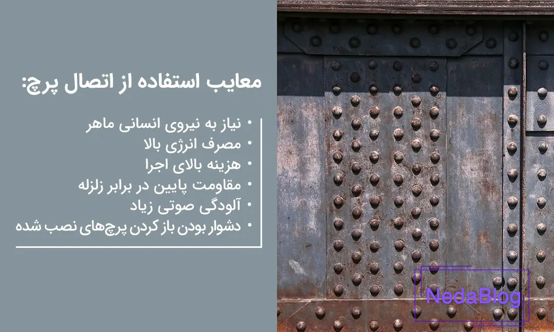  اینفوگرافی با اطلاعات درباره معایب سازه فولادی