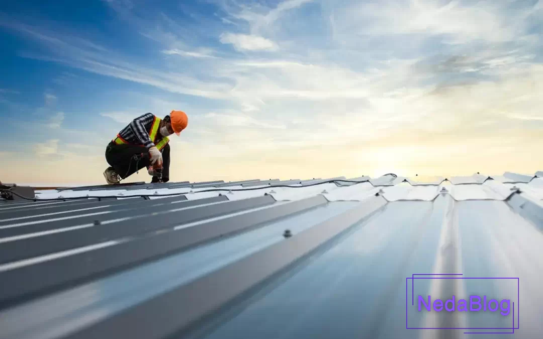 ثابت کردن ورق های فولادی به سازه