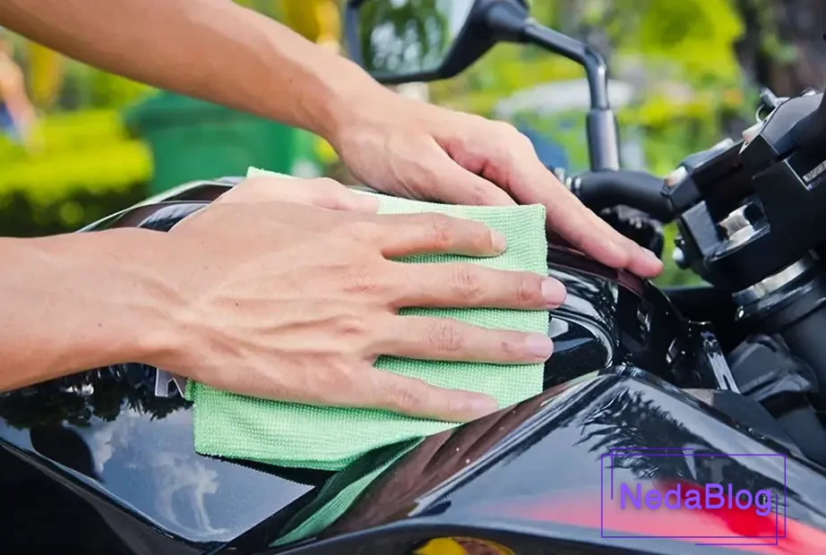 لوازم مورد نیاز تمیز کردن موتور سیکلت