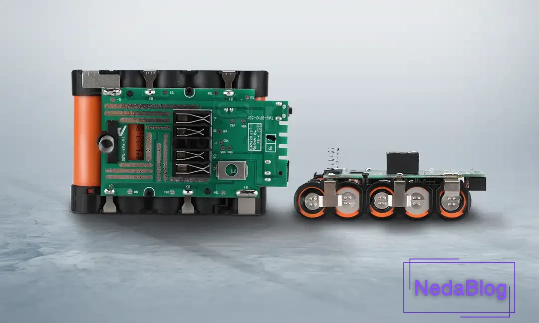 نحوه اتصال بخش های باتری جدید با چسب