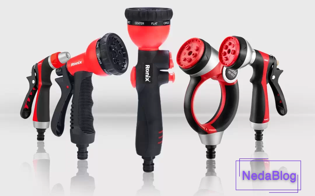 انواع آبپاش های باغبانی