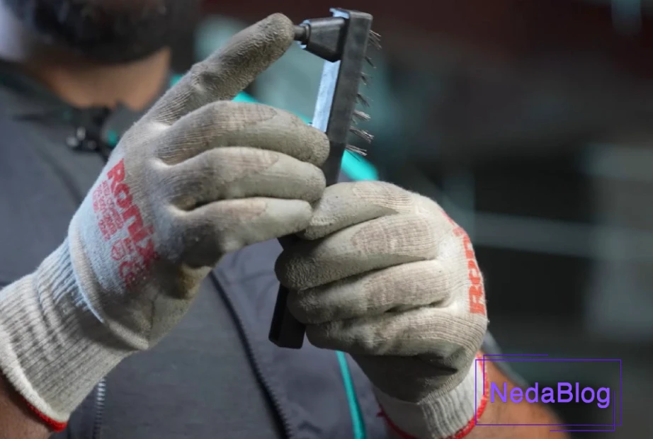 جداکردن گلجوش به وسیله گِلزن