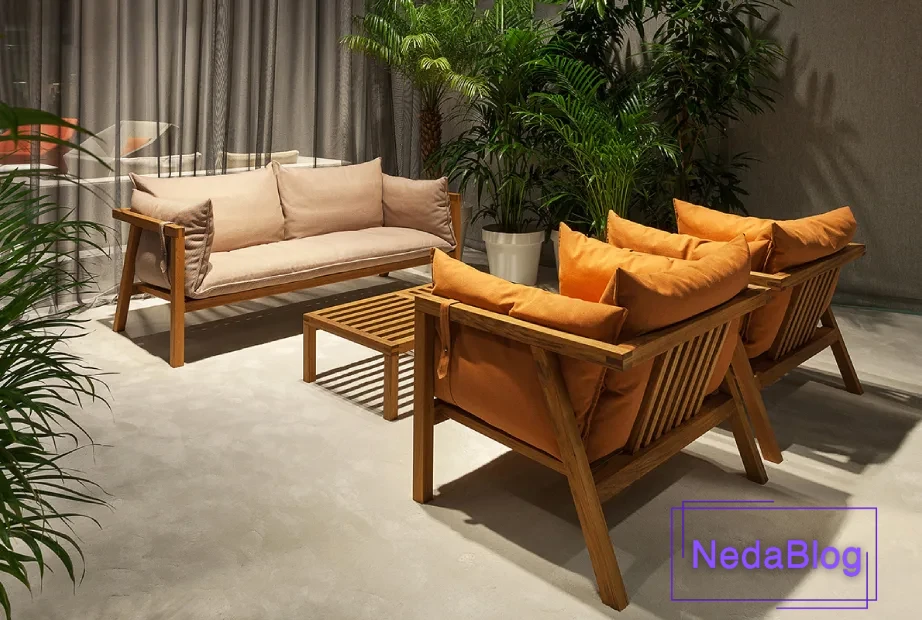 استاندارد میز راحتی دونفره